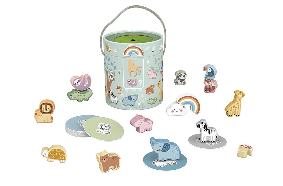 Caja de memoria animales