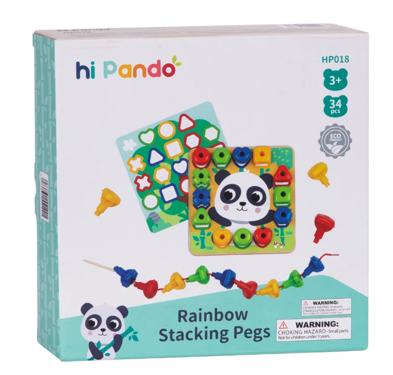 Pegs apilables