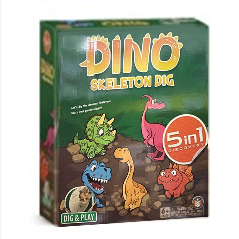 Kit de excavacion 5 en 1 dino