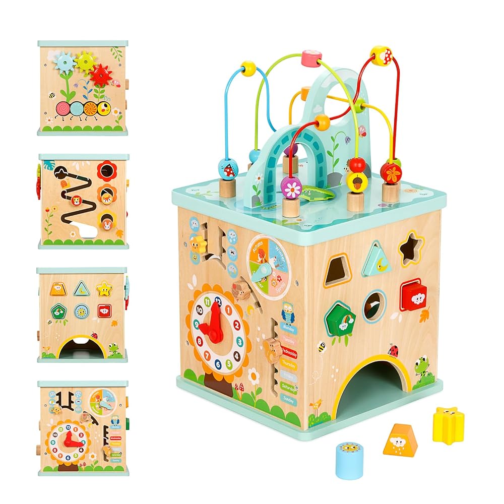 Cubo de actividades jardines