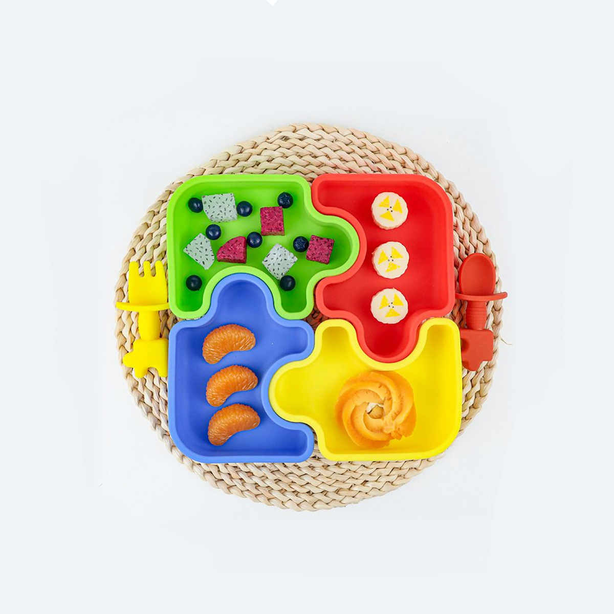 Plato de comer puzzle