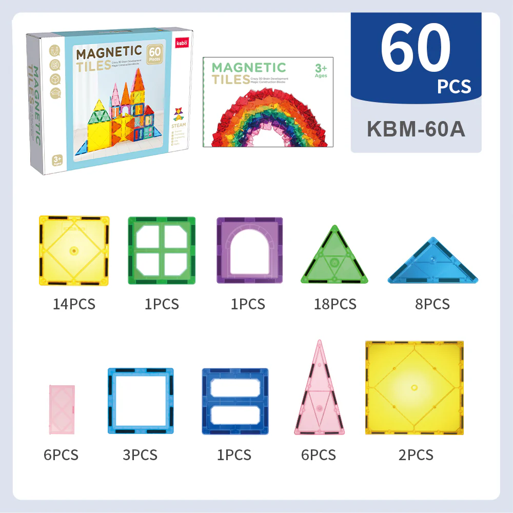 Magnetic Tiles KBM-60