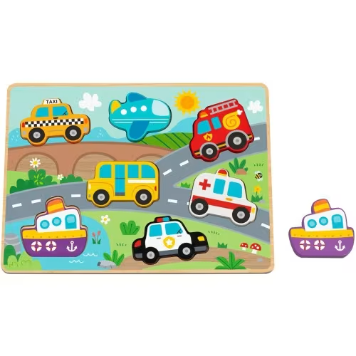 Rompecabezas transportes
