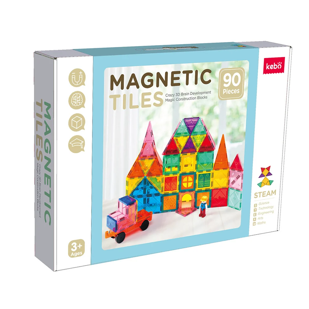 Magnetic tiles 90