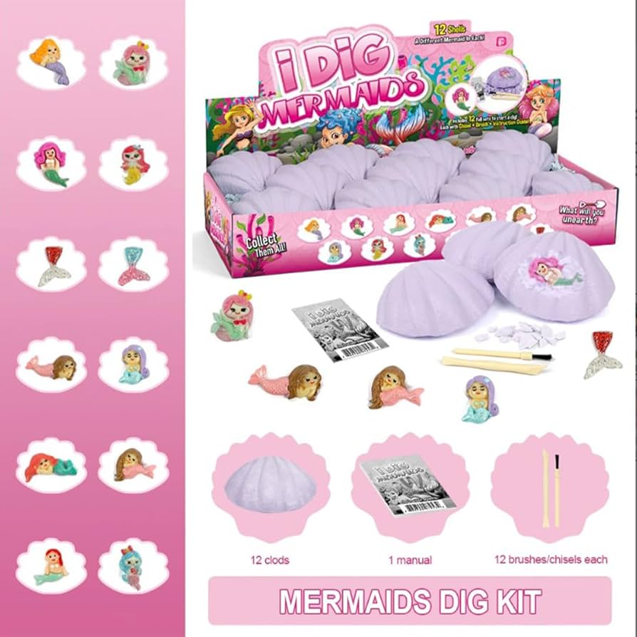 Kit conchas sirenas Fiesta