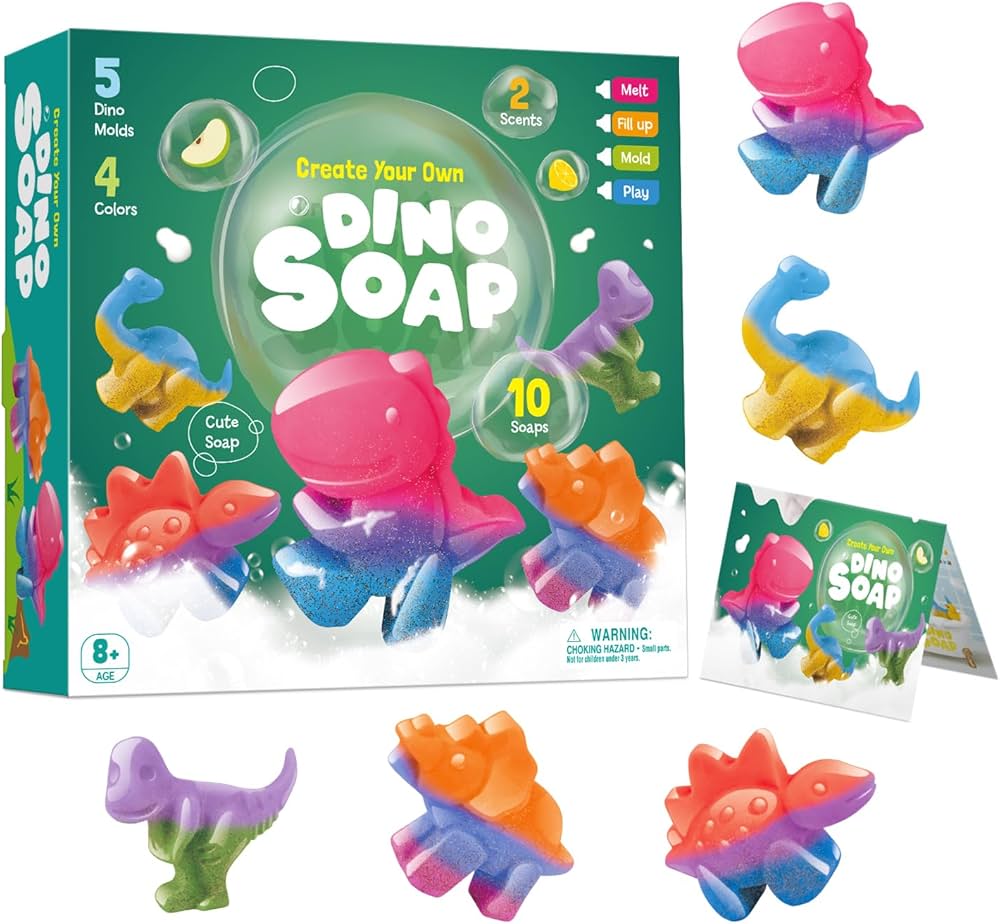 Kit Crea tu Jabón Dino