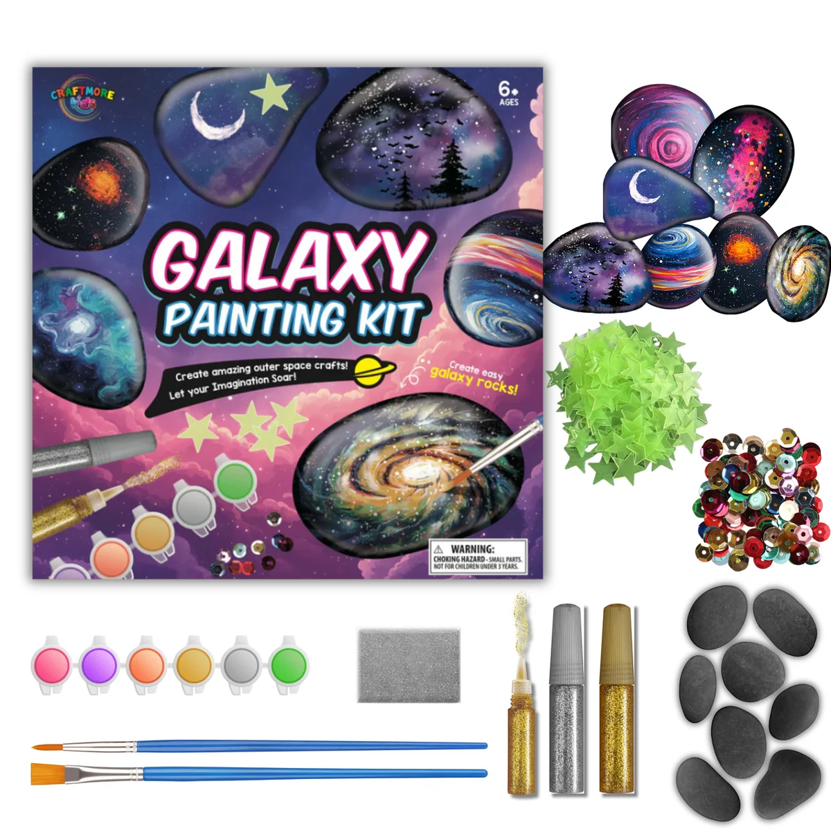 Kit de arte piedras